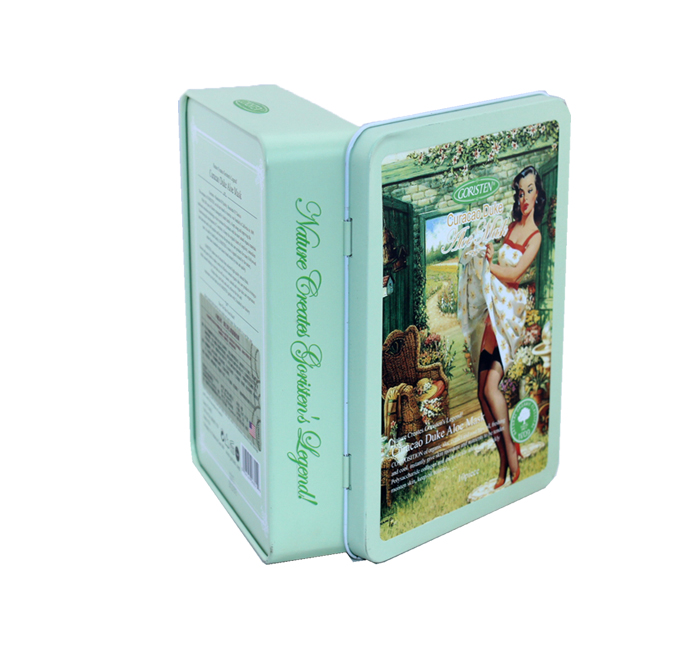 Custom Size And Printing Tin Card Box